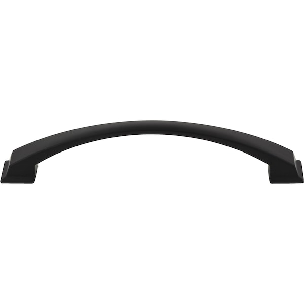 160 Mm Center-to-Center Matte Black Arched Roman Cabinet Pull